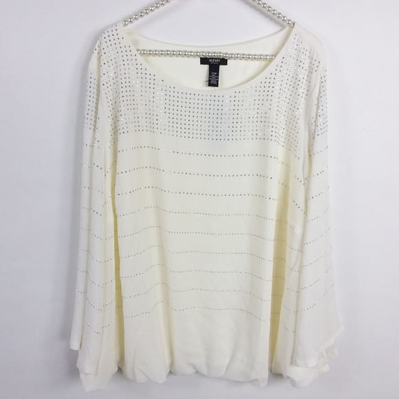 alfani sequin top